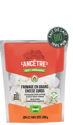 L&#39;Ancetre - Organic Cheese Curds 200g