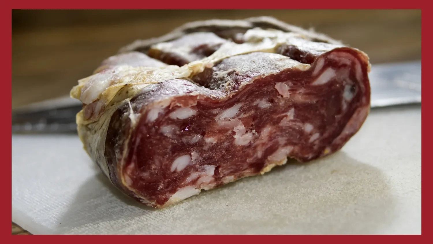 Sliced Italian Sopressata per 100g