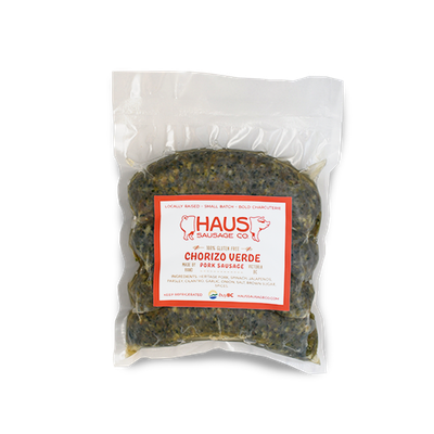 Haus - Chorizo Verde Sausages - 455g