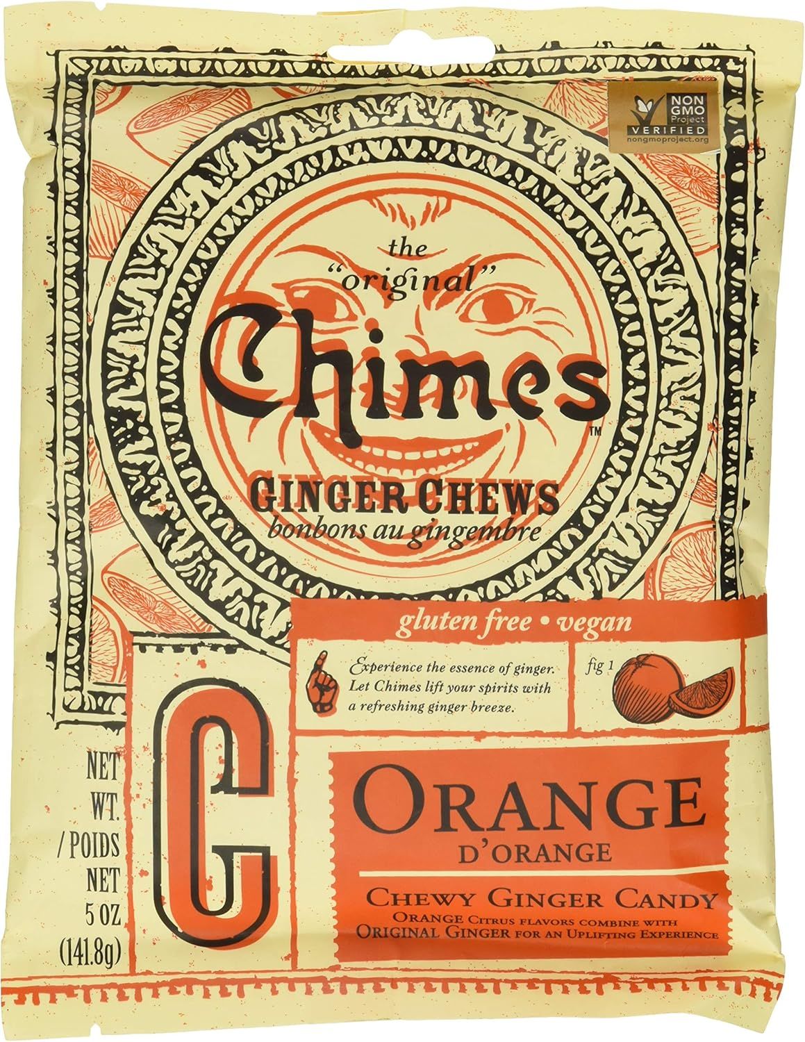 Chimes - Orange Ginger Chews 100g