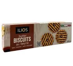 Ilios Butter Biscuits With Chocolate
