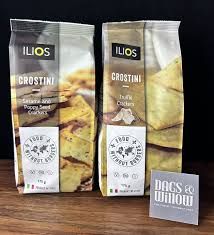 Ilios Crostini Sesame &amp; Poppy Seed Crackers