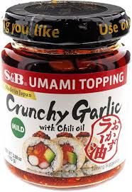 S&amp;B- Crunchy Garlic w Chili Oil- 110g