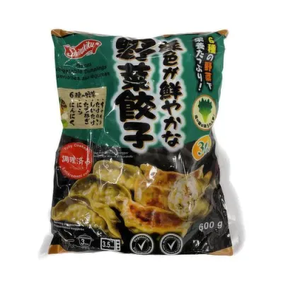 SHIRAKIKU GYOZAA VEGETABLE DUMPLINGS 600G