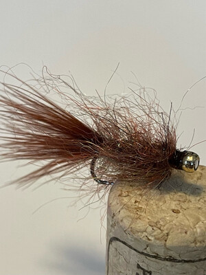 Halloween Balanced Leech Fly Fishing Flies. Pack Of Three