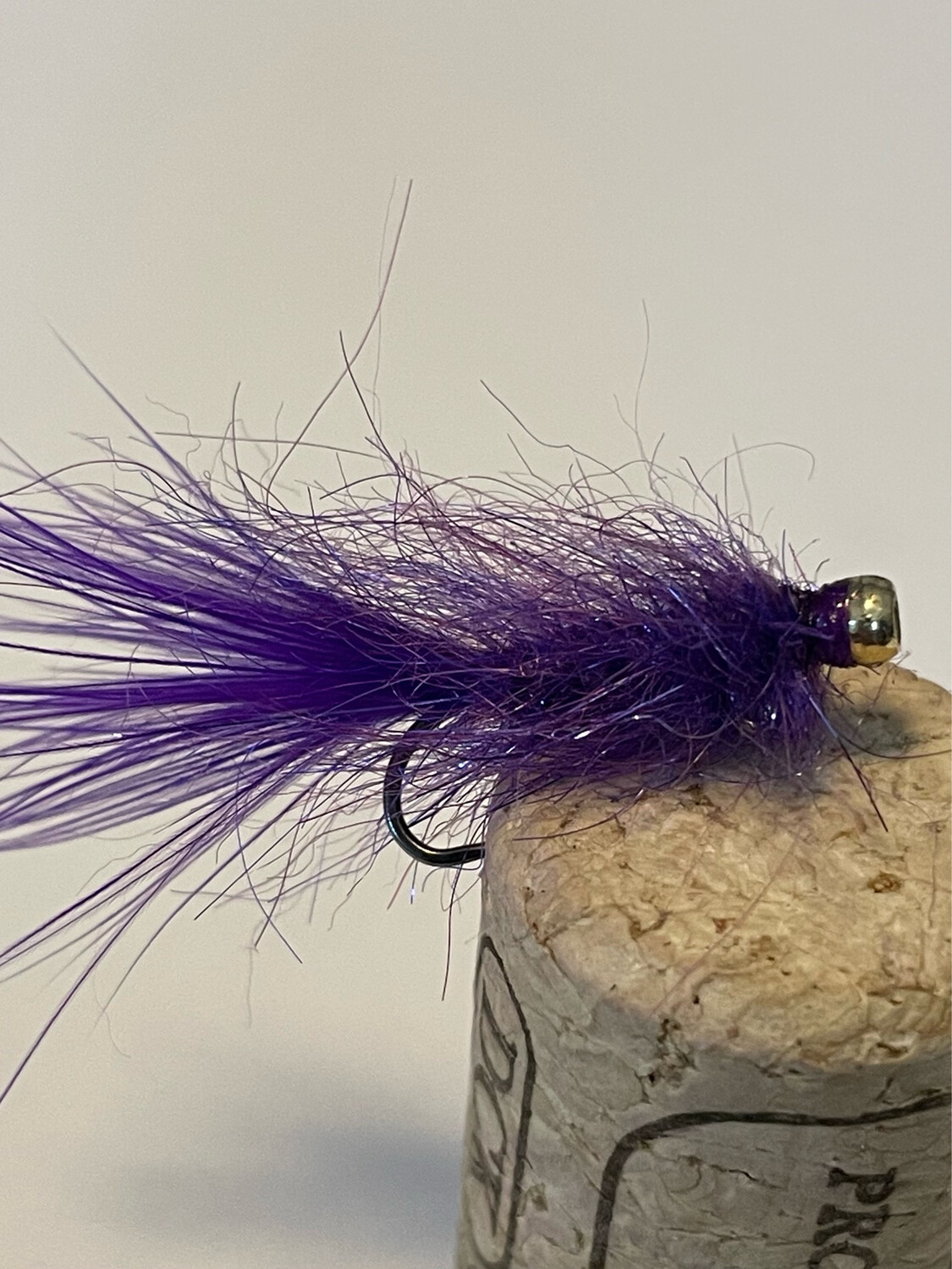 Purple Balanced Leech Fly Fishing Flies. Set Of Three. Stillwater’s