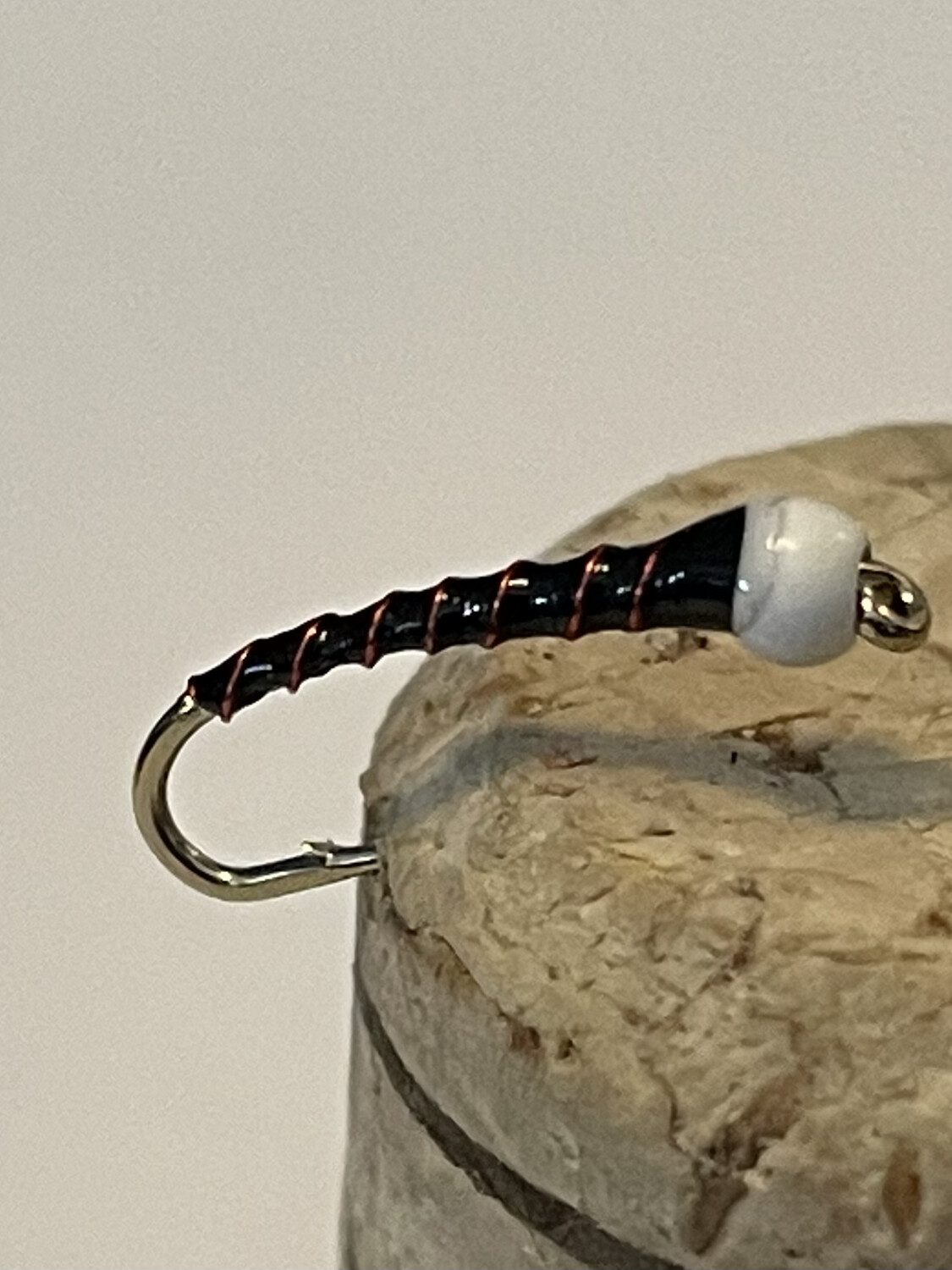 Black N Red Ice Cream Cone Chironomids Fly Fishing Flies. Stillwaters. Tungsten Beads. Set Of Three