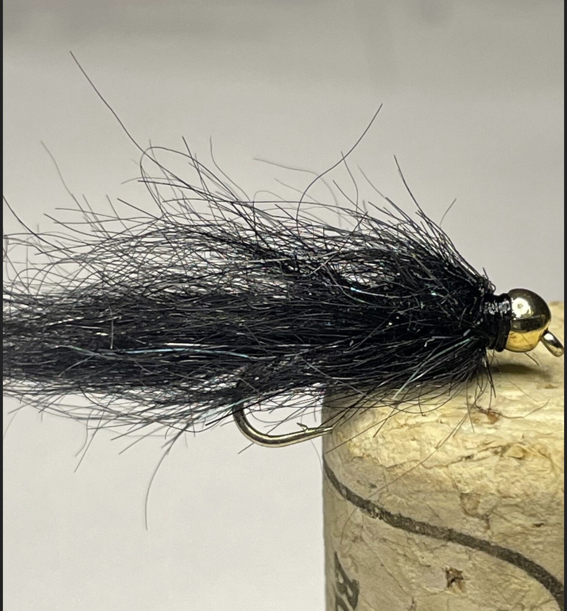 Black Leeches. Fly Fishing Flies. Trout. Stillwaters. ( Gold Bead ) Set Of Three