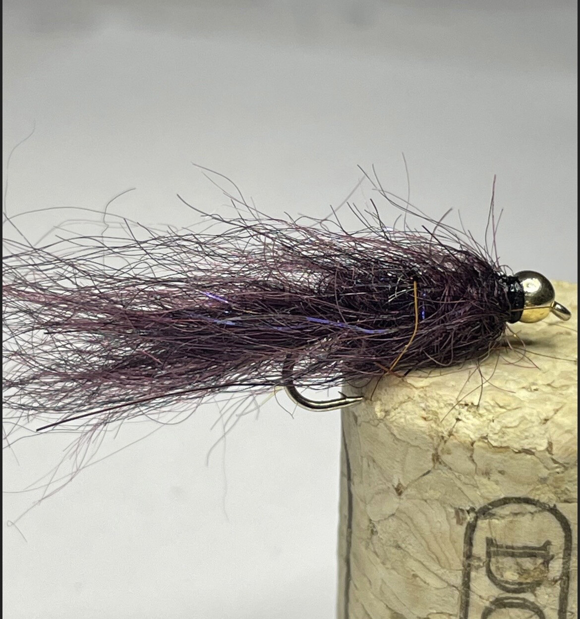 Boysenberry Leeches. Fly Fishing Flies. Trout. Stillwaters. Set Of Three