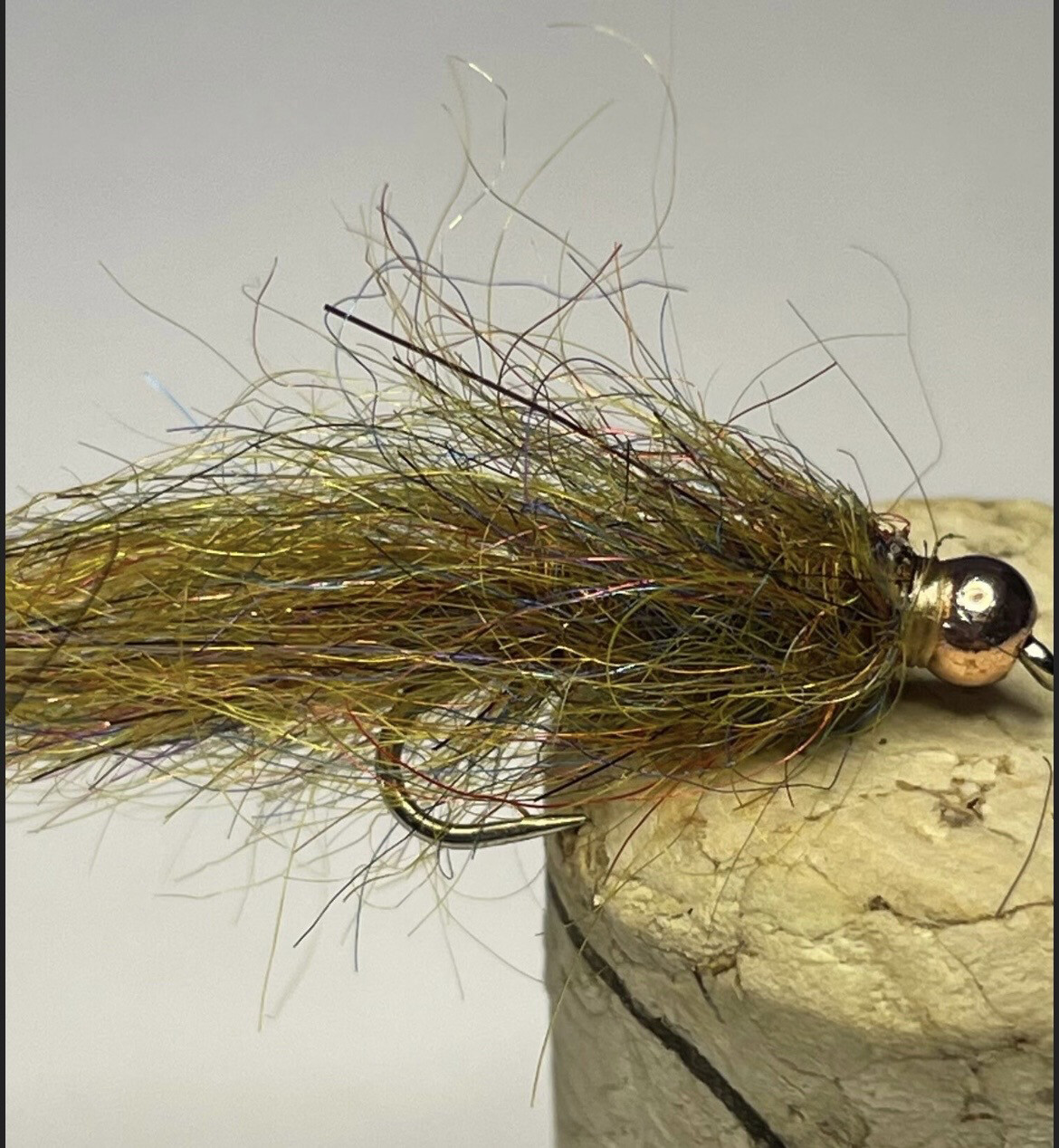 Canadian Olive Leeches. Fly Fishing Flies. Trout. Stillwaters. Set Of Three