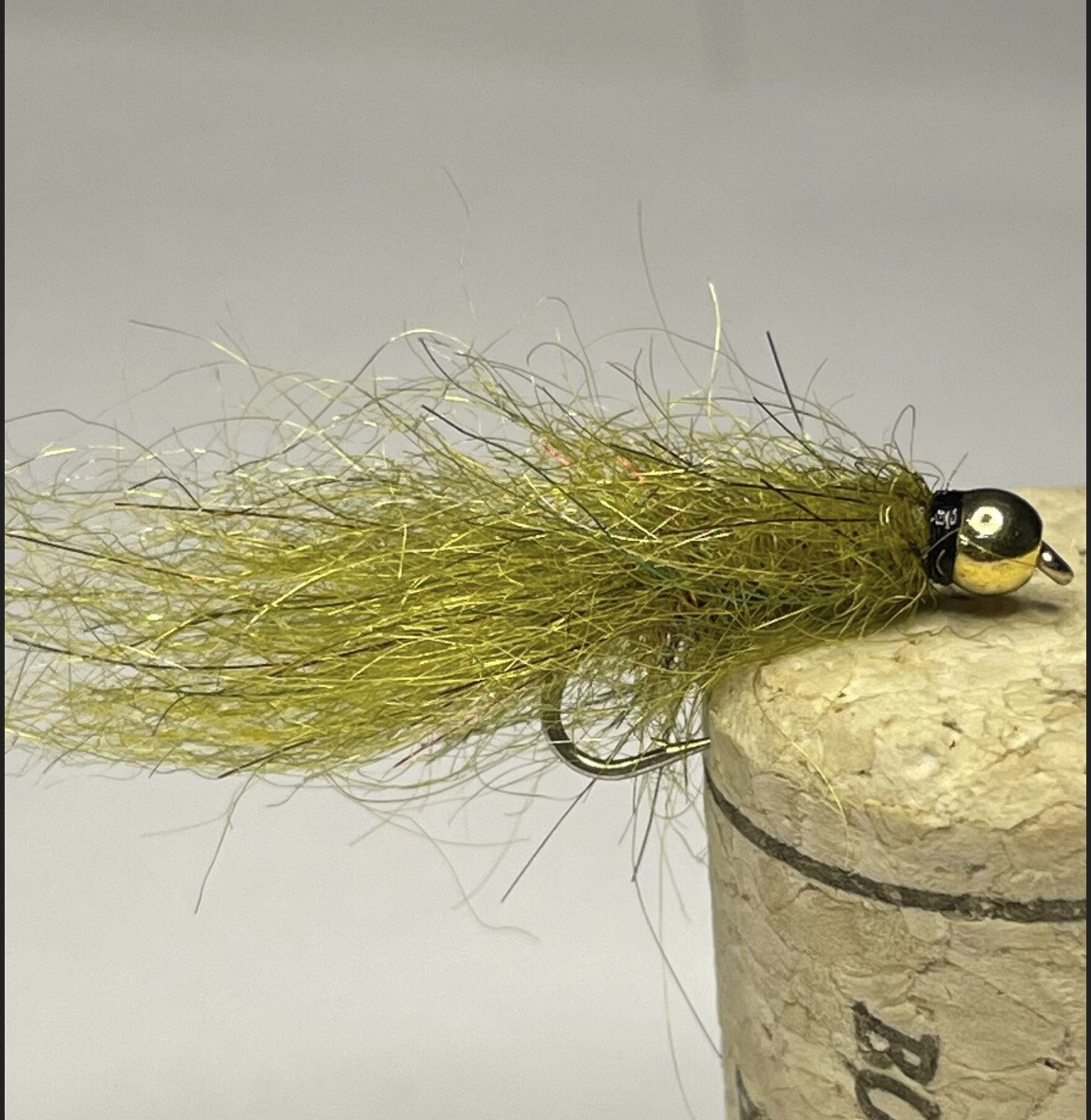 Olive Leeches. Fly Fishing Flies. Trout. Stillwaters Trout. Set Of Three