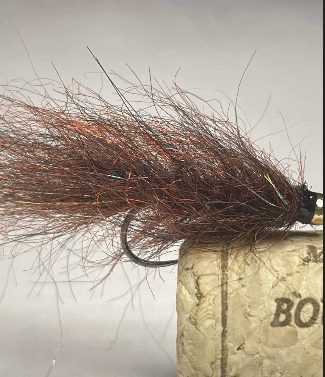 Blood Leech Balanced Leech Fly Fishing Flies. Gold Tungsten Bead. Set Of Three