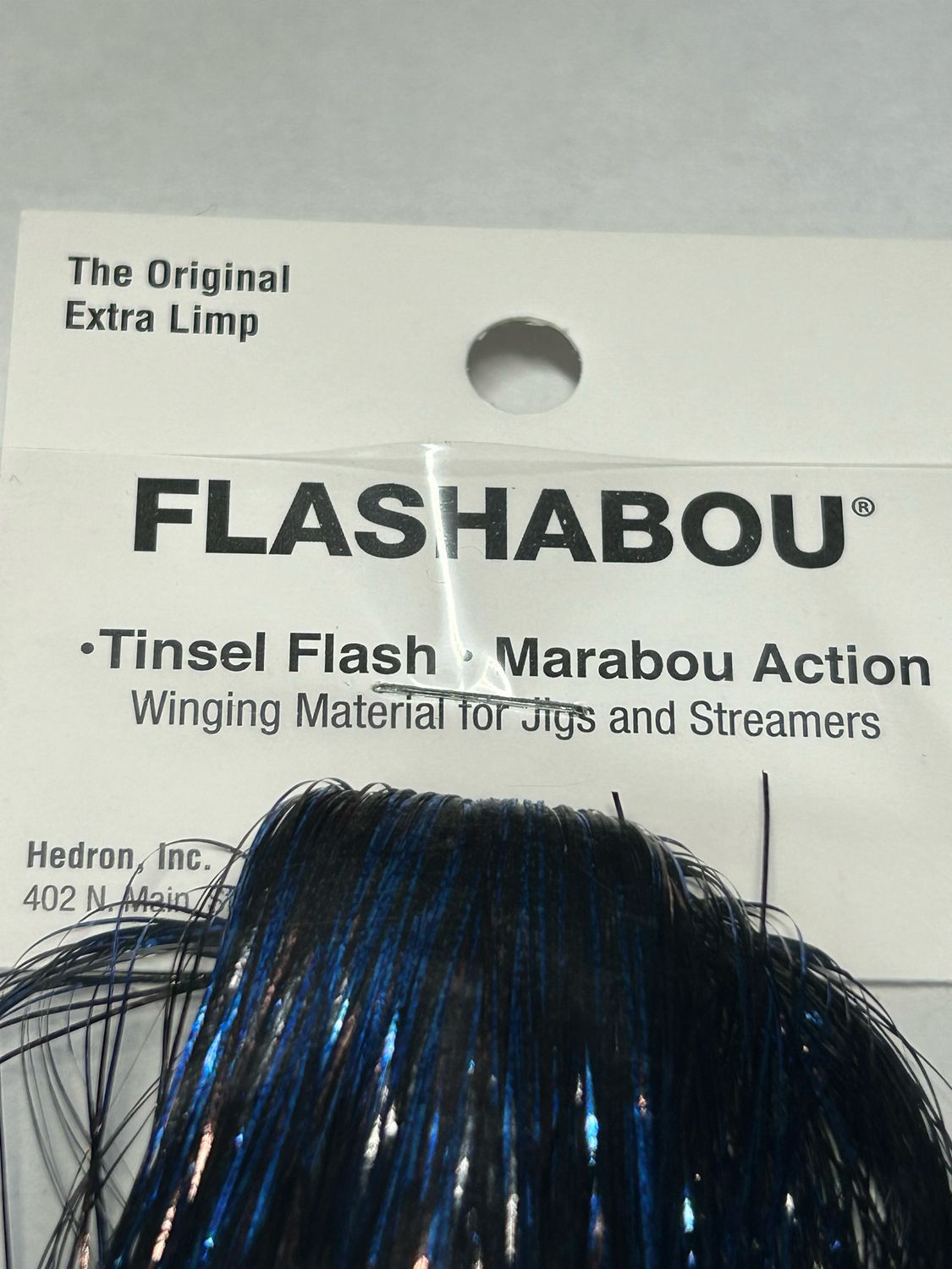 “Limited Edition” Midnight Blue Flashabou. 6939