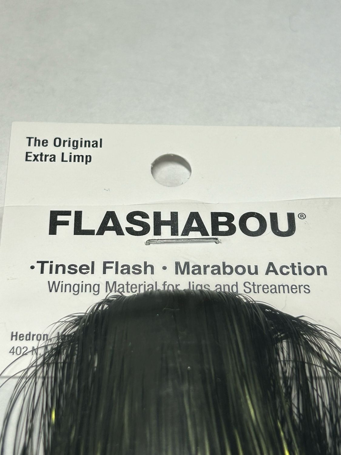 “Limited Edition” Avocado Flashabou. 6937