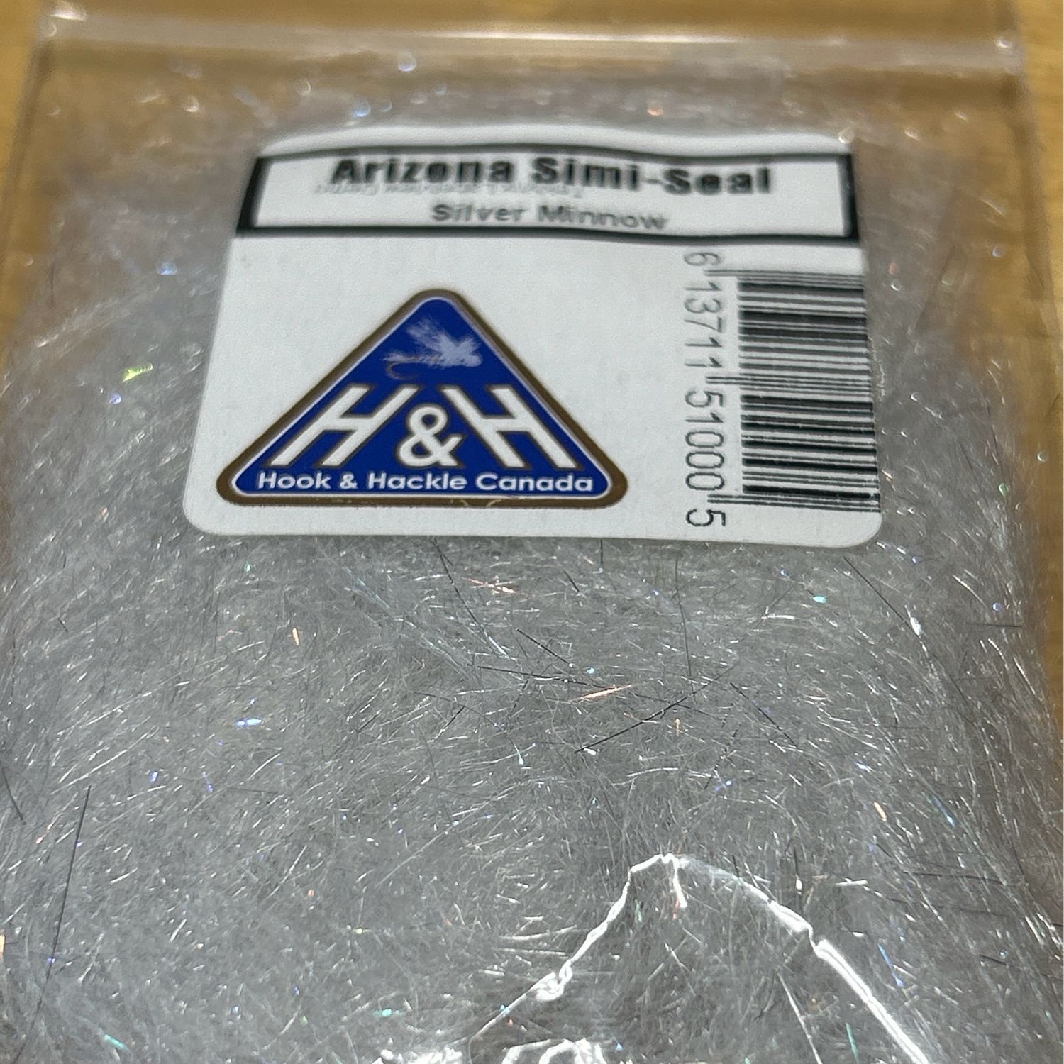 John Rohmers Arizona Simi Seal. Silver Minnow. Dubbing. Leeches