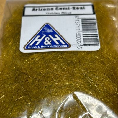 John Rohmers Arizona Simi Seal.Golden Olive. Dubbing. Leeches