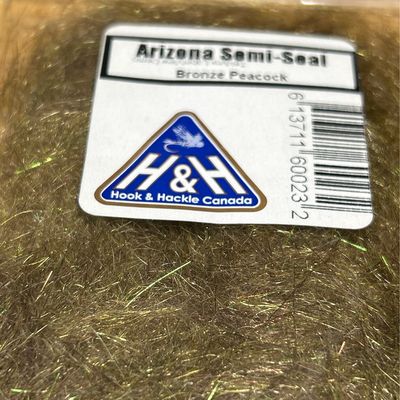 John Rohmers Arizona Simi Seal. Bronze Peacock. Dubbing. Leeches