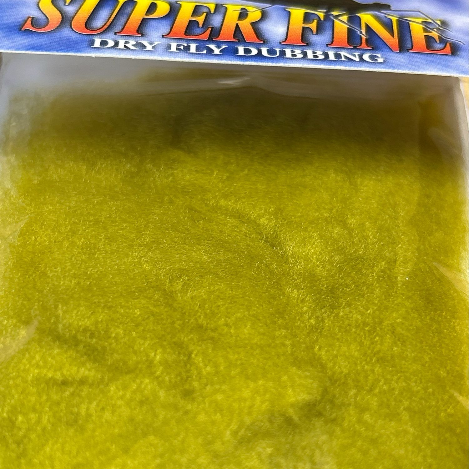 Wapsi Super Fine Dubbing Golden Olive.