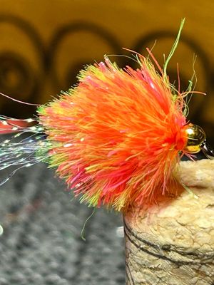 Two Tone Jelly Blob. Shocking Pink On Atomic Yellow. Fly Fishing Flies. Stillwaters. Set Of Three