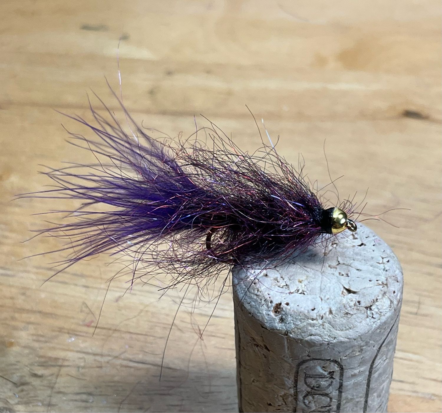 Black N Purple Leeches. Fly Fishing Flies. Trout. Stillwaters