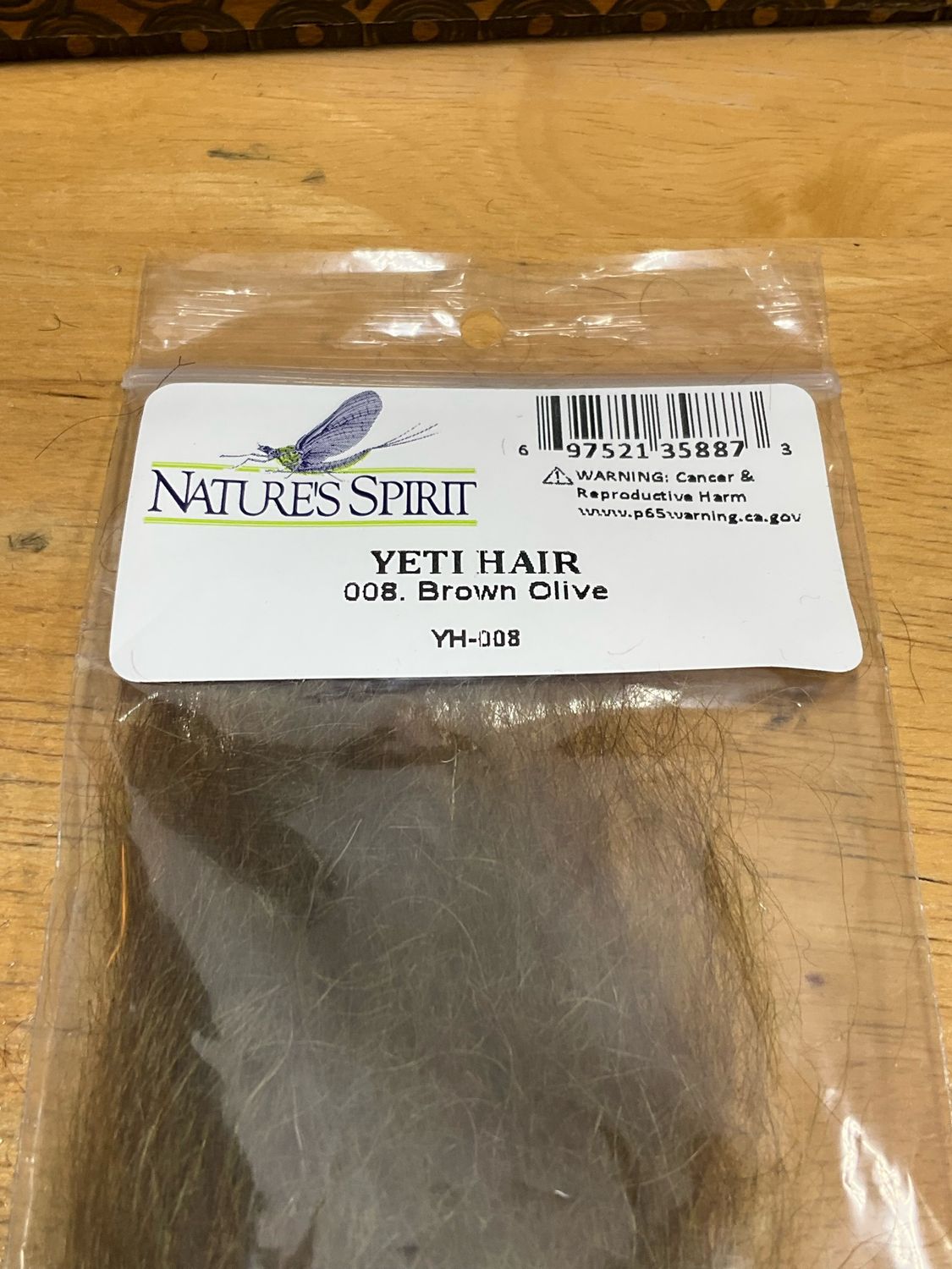 Nature’ Spirit Yeti Hair Brown Olive