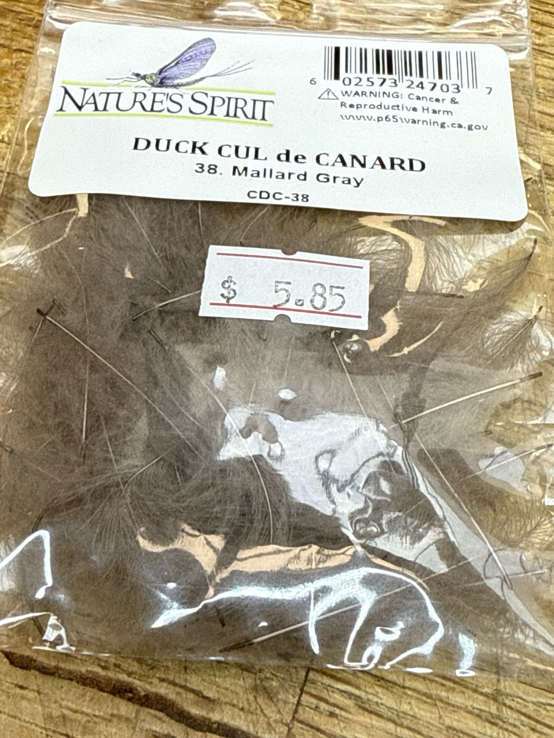 Nature’s Spirit Cul de Canard Mallard Gray