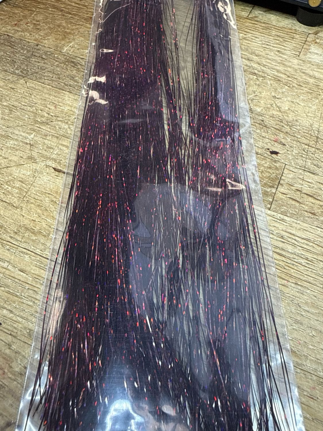 Holographic Flashabou Cranberry #6942