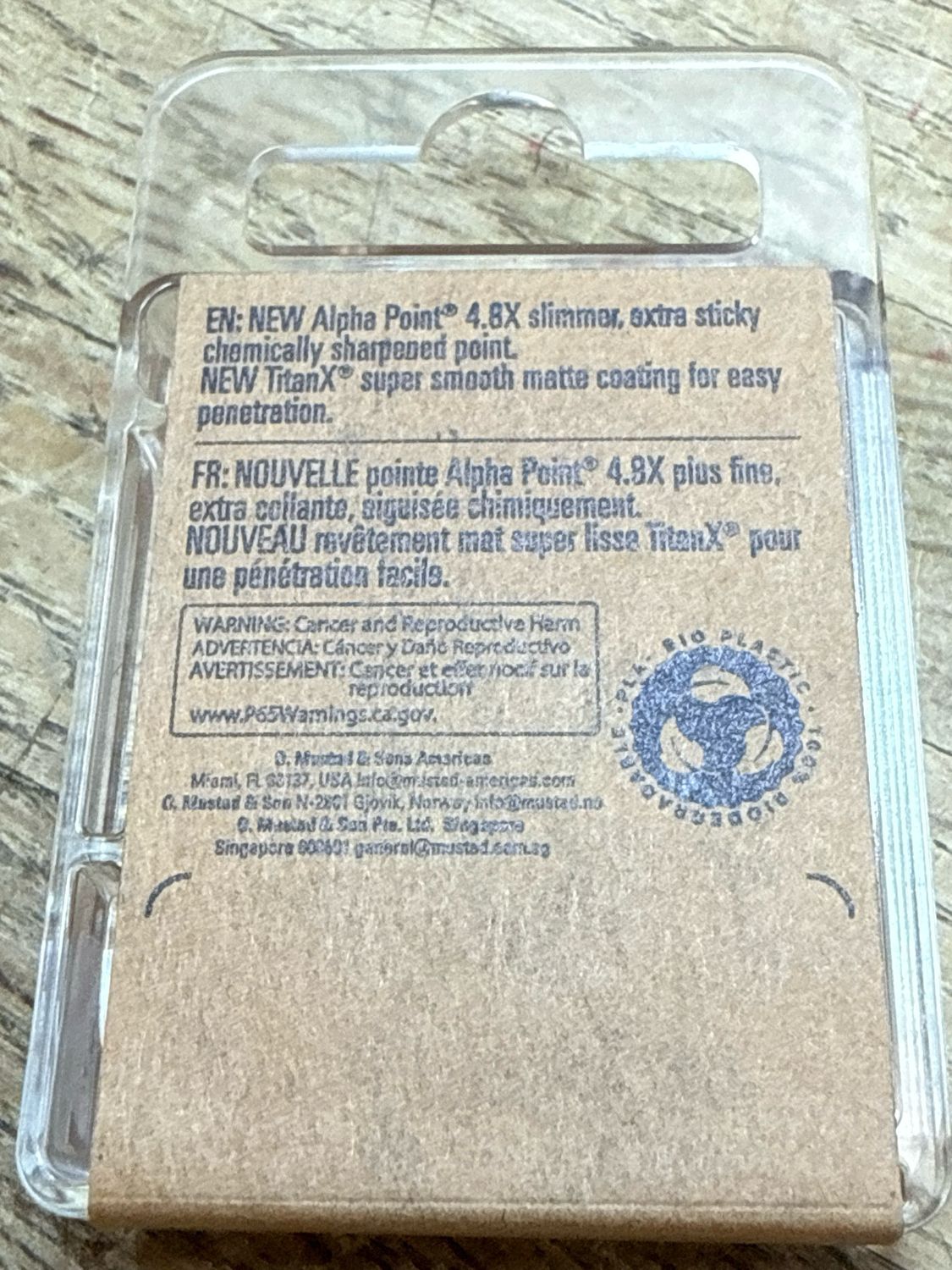 Mustad Alpha Point Curved Caddis Size 14 / 50 Hooks Per Package.