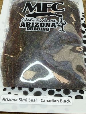 John Rohmers Arizona Simi Seal. Canadian Black Dubbing. Leeches