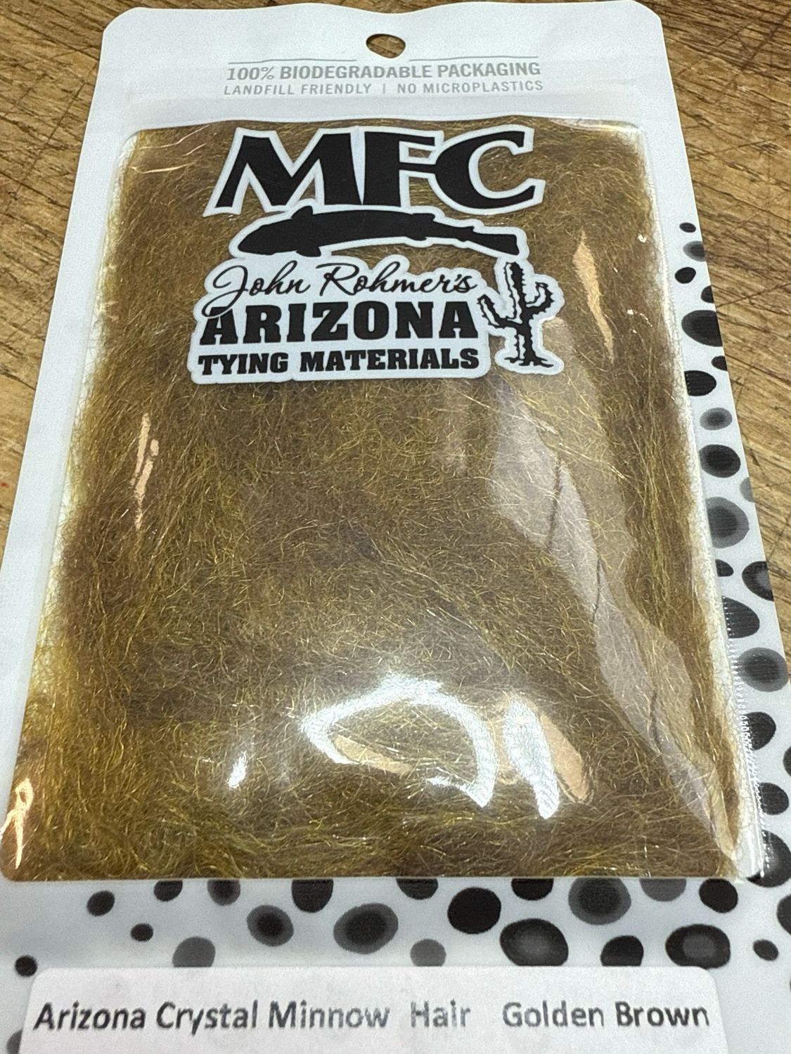 Arizona Crystal Minnow Hair Golden Brown