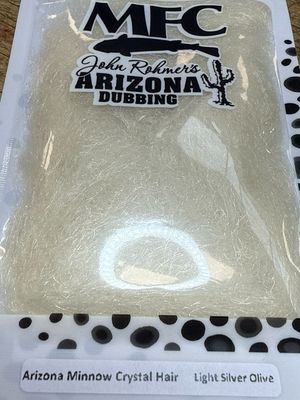 Arizona Minnow Hair Light Silver Olive