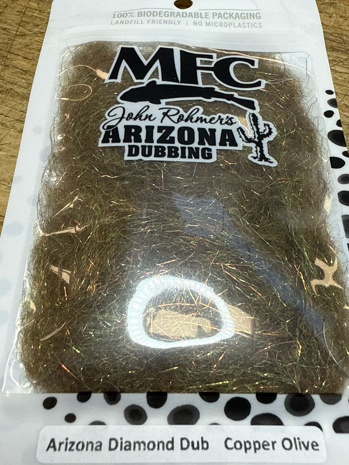 Arizona Diamond Dubbing Copper Olive
