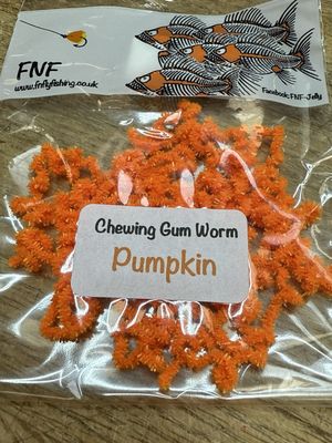 Chewing Gum Worm Pumpkin