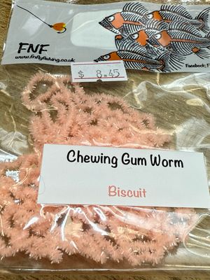 Chewing Gum Worm Biscuit