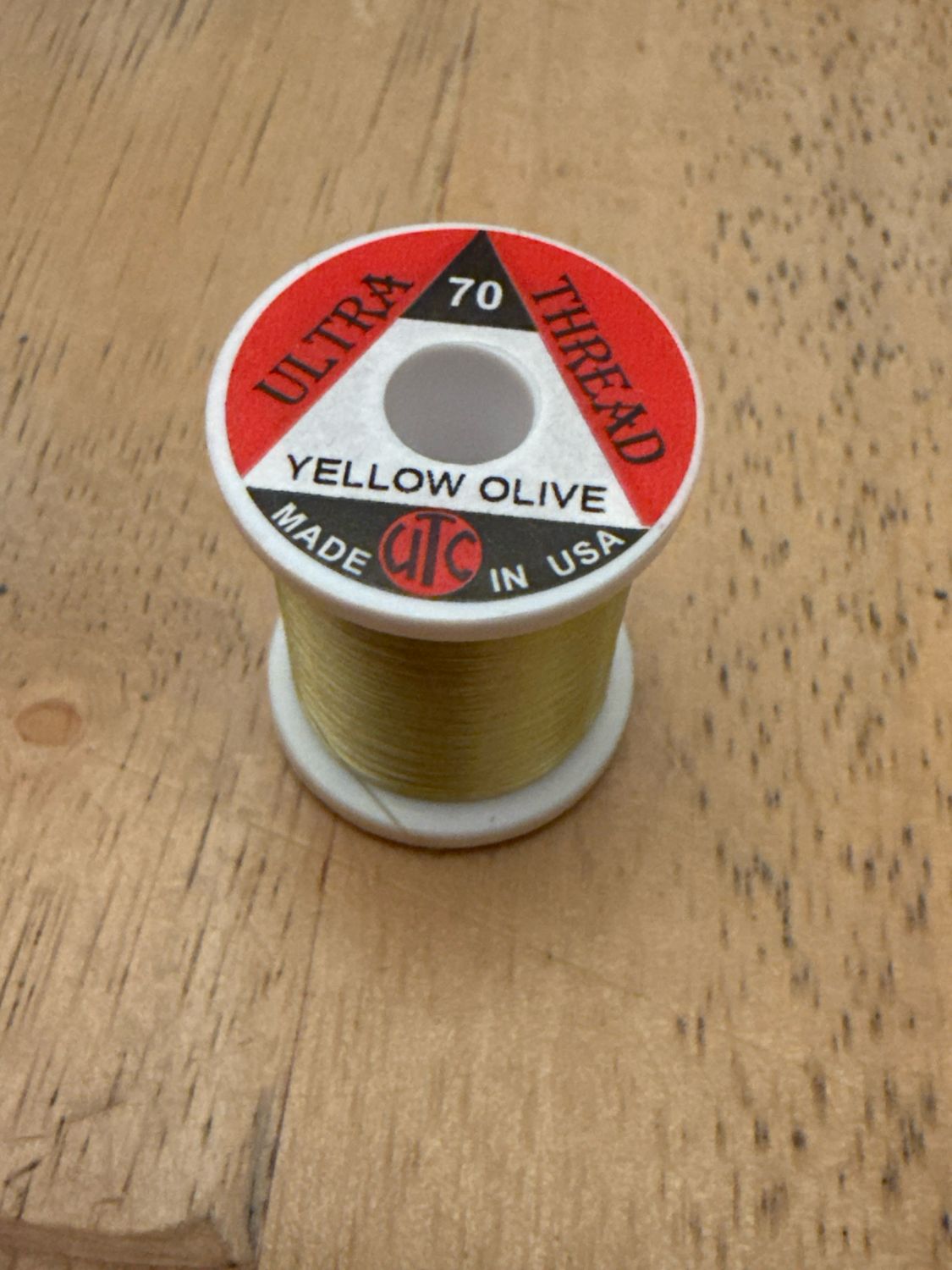 Yellow Olive 70 Denier Ultra thread