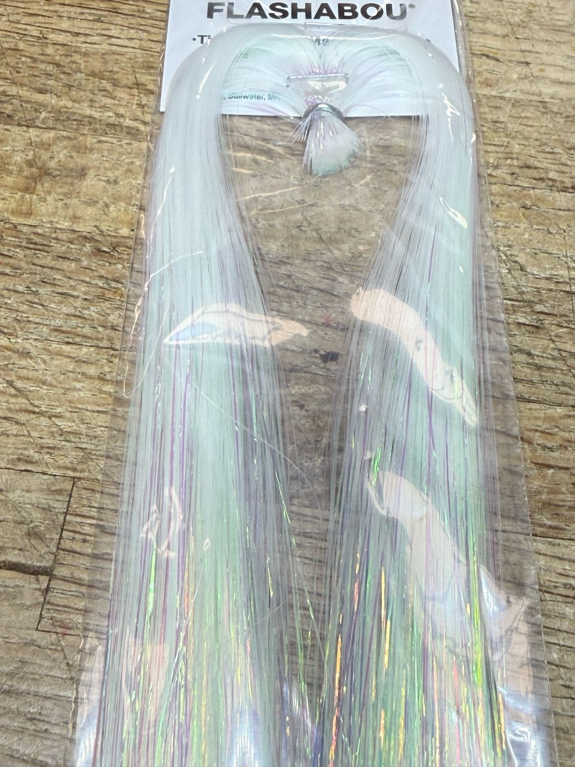 Hedron Holographic Flashabou Pearl #6905