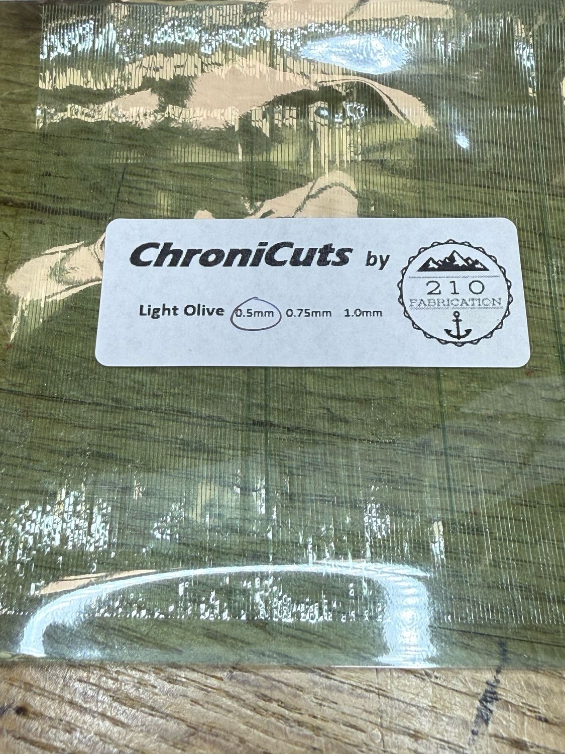 Chronicuts .75mm Light Olive Window Tint
