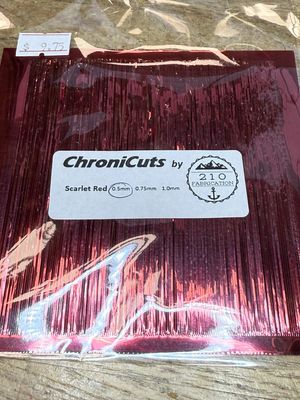 Chronicuts .5mm Scarlet Red Window Tint