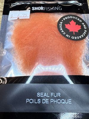 Seal Fur Dubbing Salmon 1.0g Package