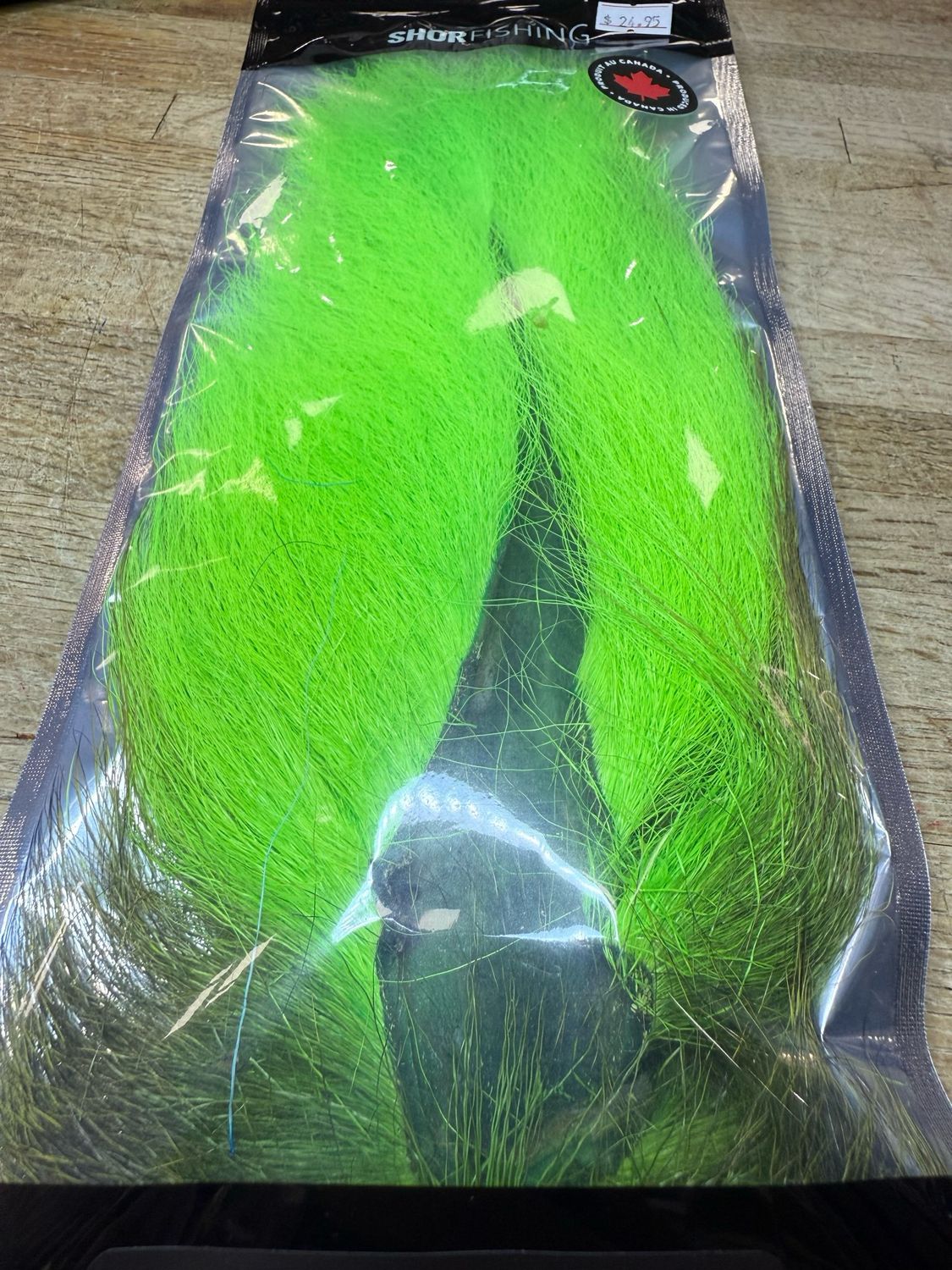 SHOR Bucktail Large Fl. Green