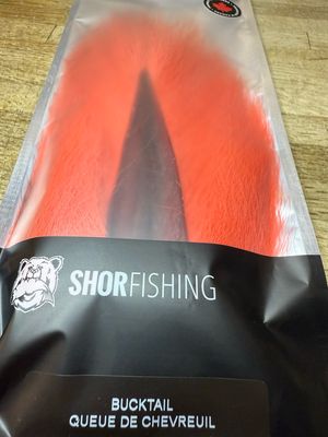 SHOR Bucktail Large Hot Orange