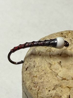 Red Butt Blue Dun Ice Cream Cone Chironomids Fly Fishing Flies. Set Of Three. Stillwaters