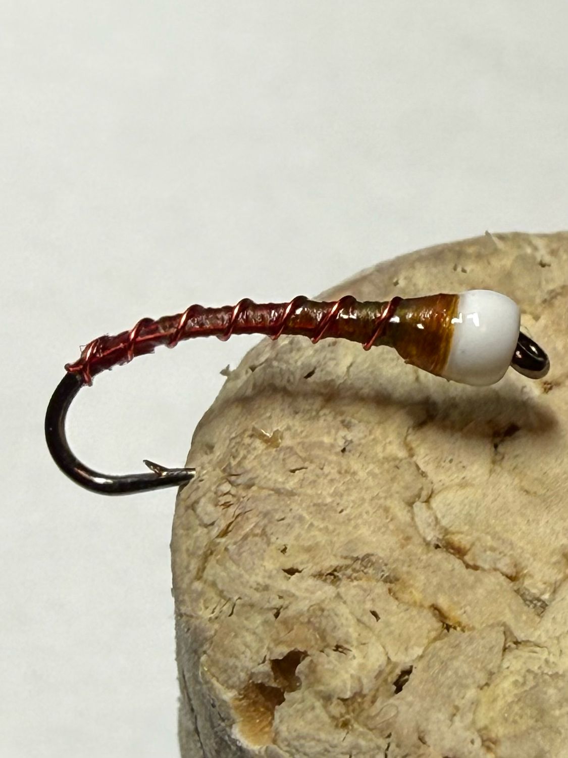 Red Butt Light Olive Ice Cream Cone Fly Fishing Flies. Red Rib. Set Of Three. Stillwaters