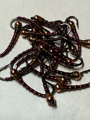 Coppertop Variant Fly Fishing Flies. Set Of Three. Stillwaters