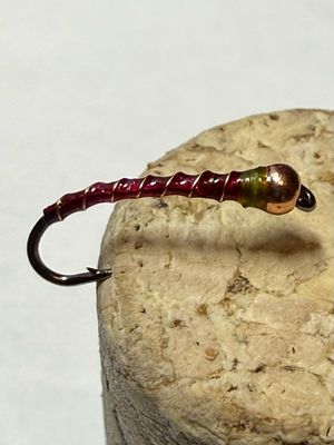 Coppertop Variant Fly Fishing Flies. Set Of Three. Stillwaters
