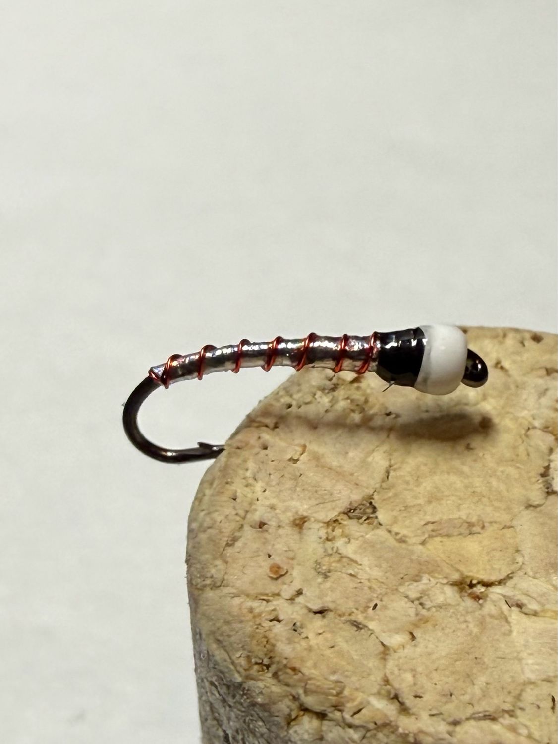 L.S.D. Variant Ice Cream Cone Fly Fishing Flies. Red Rib. Set Of Three. Stillwaters