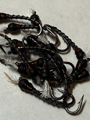 Blue Dun n Black Chironomid Fly Fishing Flies. Set Of Three. Stillwaters