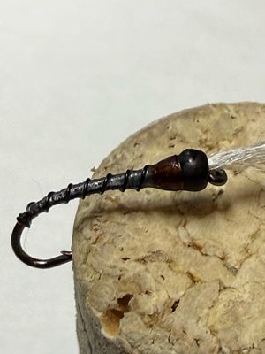 Blue Dun n Black Chironomid Fly Fishing Flies. Set Of Three. Stillwaters