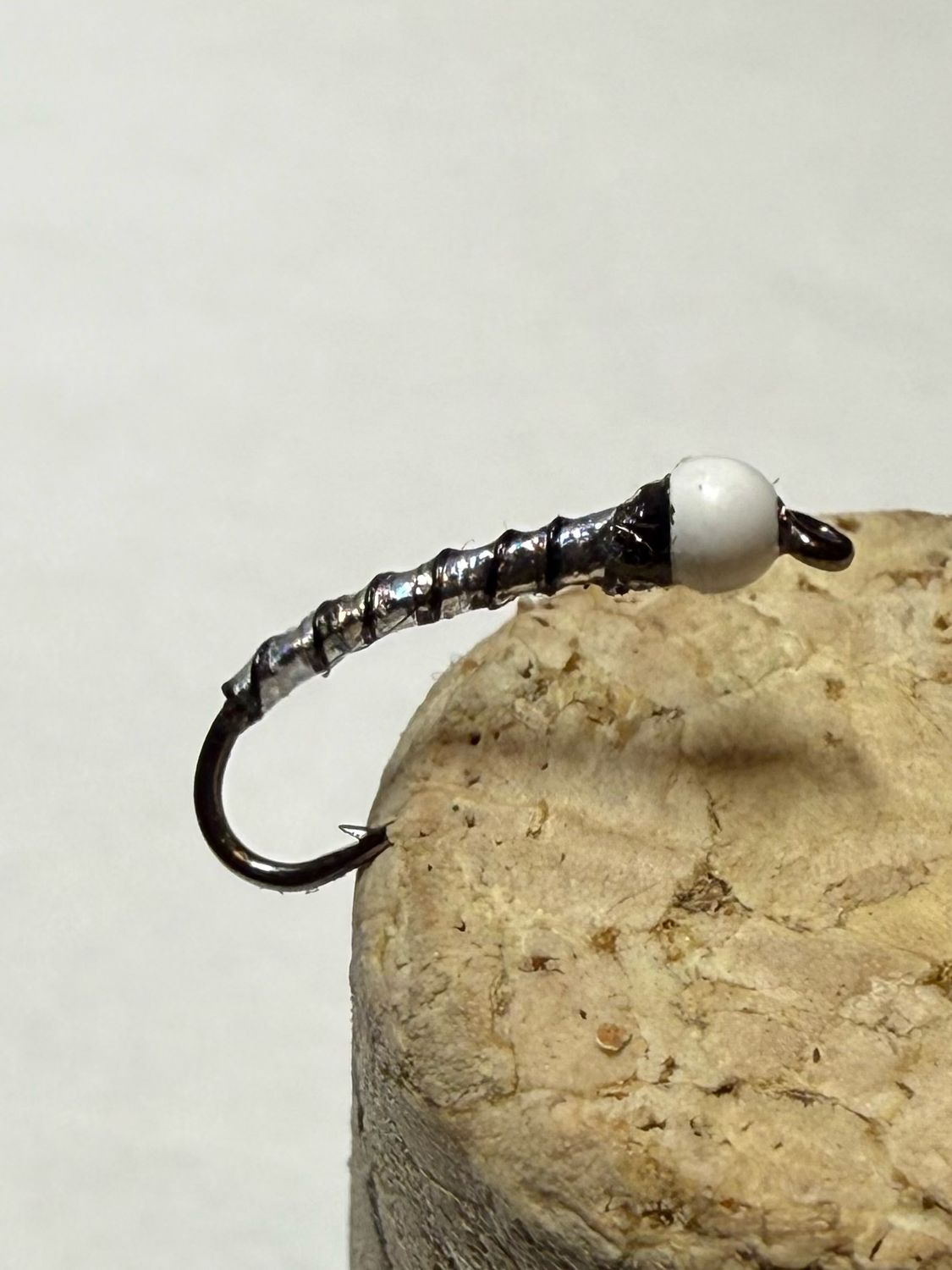 L.S.D. Variant Ice Cream Cone Fly Fishing Flies. Black Rib Set Of Three. Still waters