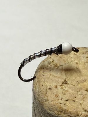 L.S.D. Variant Ice Cream Cone Fly Fishing Flies. Black Rib Set Of Three. Still waters